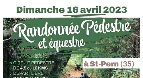 Lire la suite à propos de l’article Randonnée Pédestre et équestre 🗓